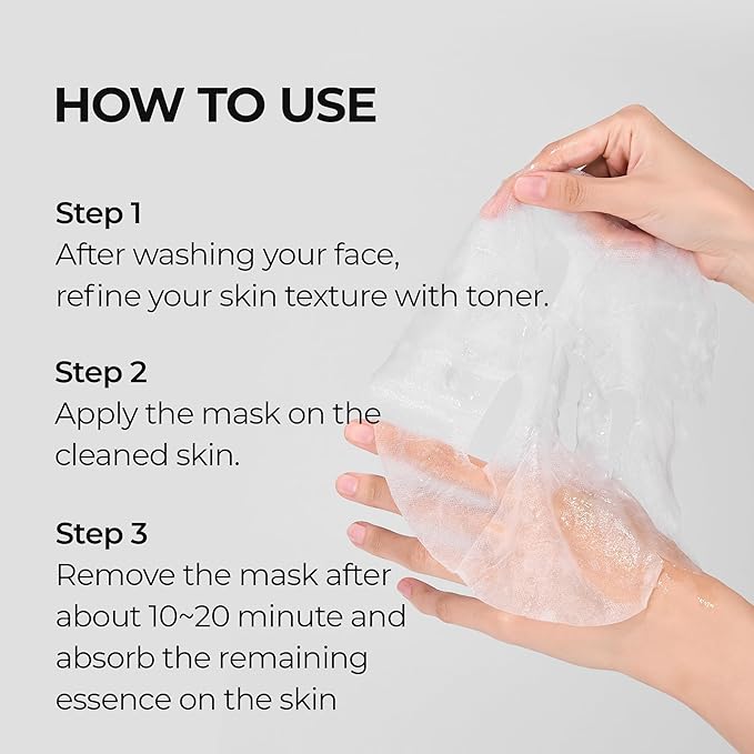 Oyster Pep3 Renewal Mask Pack for Anti Aging, Hydrating Face | Visibly Smooth and Glowy Skin, Korean Skincare, 5ea