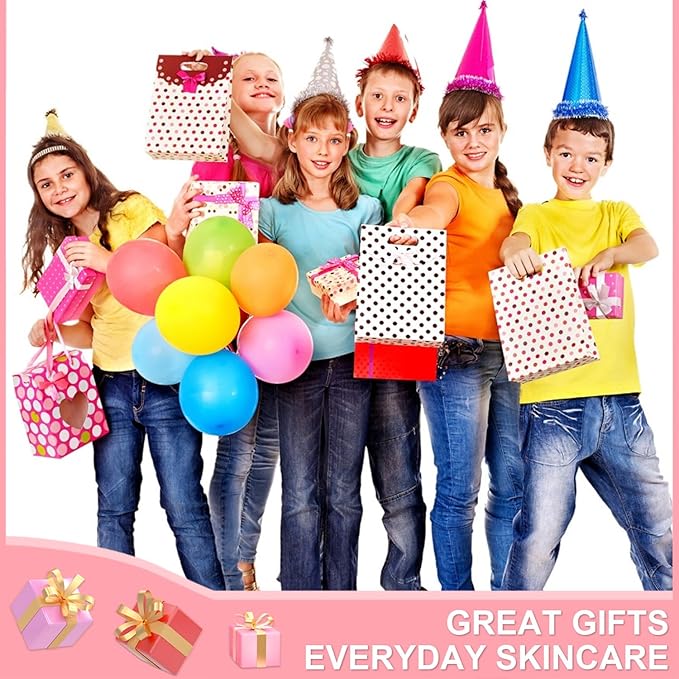 12 PCS Fruit Face Masks Skincare for Kids, Spa Party Facial Mask Set, Moisturize Sheet Masks Skin Care, Christmas Birthday Gifts for Women Girls, Hydrate and Soothe for All Skin Types (12Pcs-Set01)