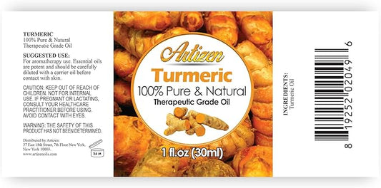 Artizen 30ml Oils - Turmeric Essential Oil - 1 Fluid Ounce