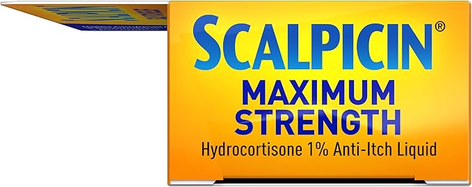 Scalpicin Max Strength Scalp Itch Treatment, 1.5 oz.