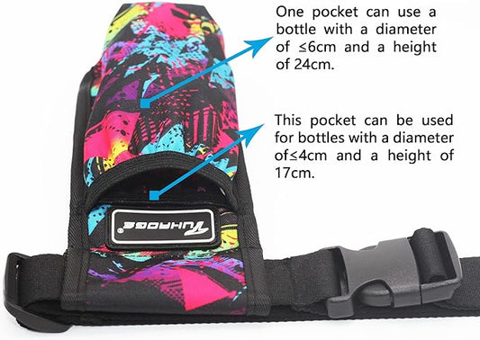 Massage Oil Holster Massage Bottle Bag Lotion Holster Massage Therapist Massage Oil Holster Massage Lotion(1KD-MiCai-MH)