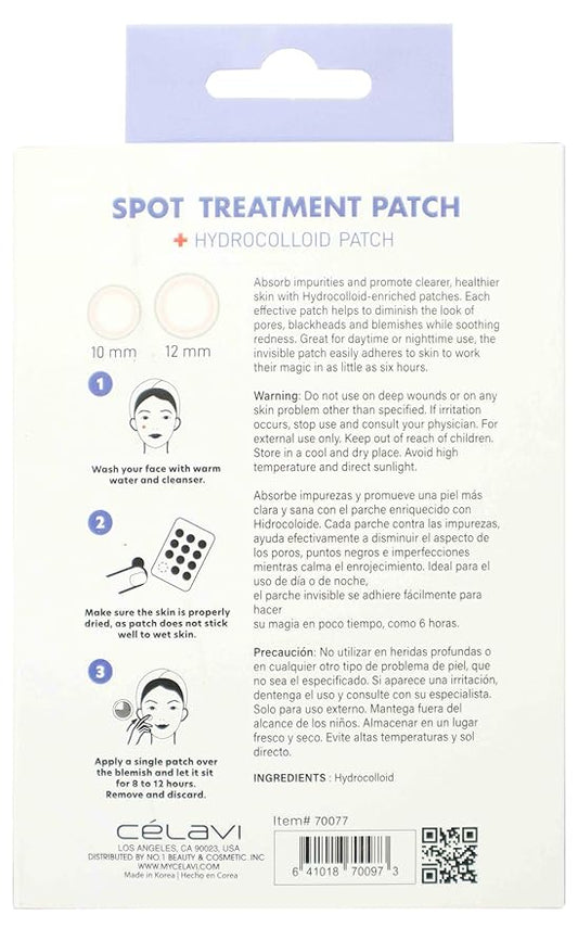 Celavi Acne Spot Treatment Hydrocolloid Patch (60 Count)