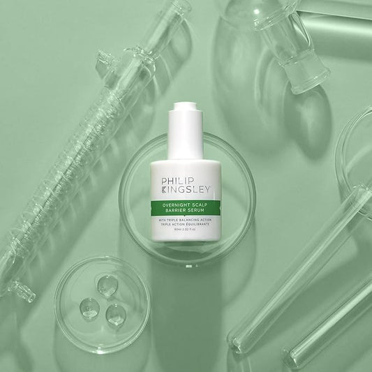 Philip Kingsley | Overnight Hydrating Hair Scalp Barrier Serum | Hydration Treatment for Dry, Itchy, Flaky, Oily Scalps | Triple Balancing Action, Scalp Care Products with Aloe Vera | 2.02oz