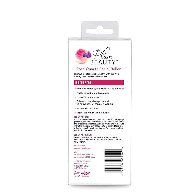 Rose Quartz Facial Roller