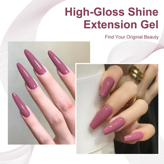 Major Dijit Quick Dry Nail Polish 12ml/0.41fl oz Dark Pink Regular Nail Lacquer Fast Drying & Long Lasting Nail Polish Nail Art Effect for Nail Salon