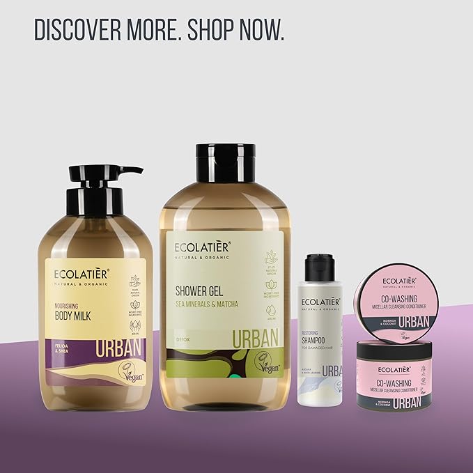 Nourishing Body Milk - Hydrating Body Lotion for Women & Men, 97.5% Natural Ingredients, Vegan Certified, Lightweight Formula with Mulberry & Avocado Oil for Dry Skin, 13.5 Fl Oz - ECOLATIER