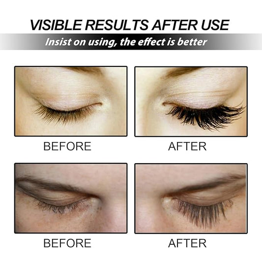 Eyelash Growth Serum For Stronger – Thicker and Longer,Moisturize,contains a Facial Roller,Serum for Natural Eyelashes,Lash Lift Kit,Mild, non-irritating,Enhancing(3ML)