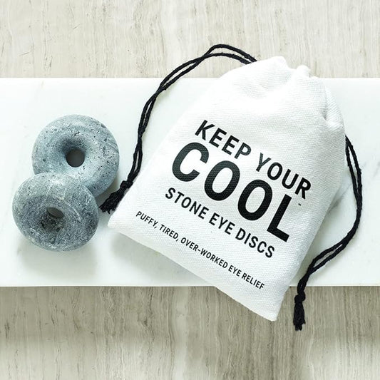 Santa Barbara Design Studio Pure Design Cooling Stone Eye Orbits Gift Set, 1-Pair, Soapstone