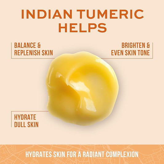 Freeman Exotic Blends Hydrating Indian Turmeric Gel Cream Facial Mask, 6 fl.oz./175 mL Tube