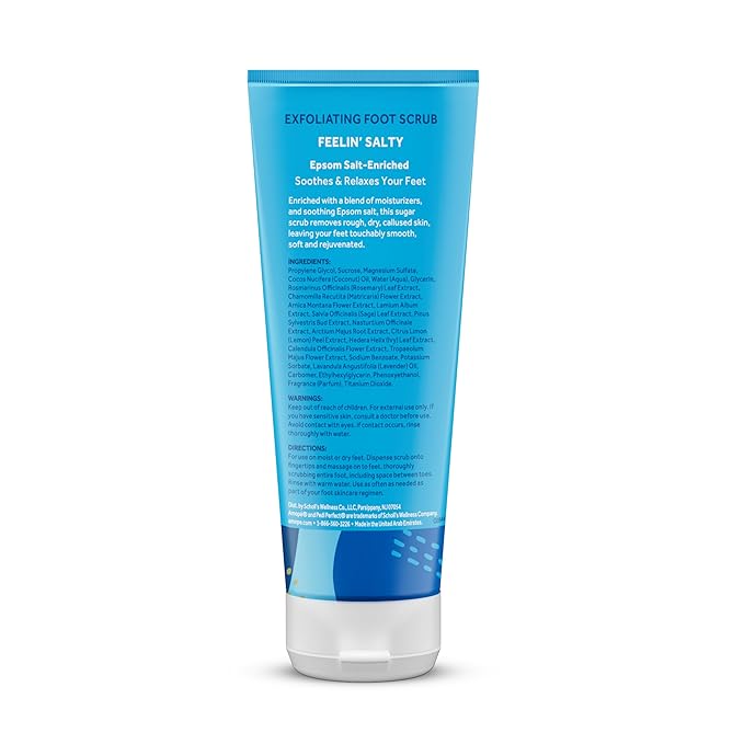 Amopé Rejuvenating Kit - Contains Exfoliating Sugar Foot Scrubs with Epsom Salt, Coffee and a Nourishing Blend of Moisturizers to Rejuvenate, Smooth, Soothe & Relax your Feet, with Foot & Leg Scrubber