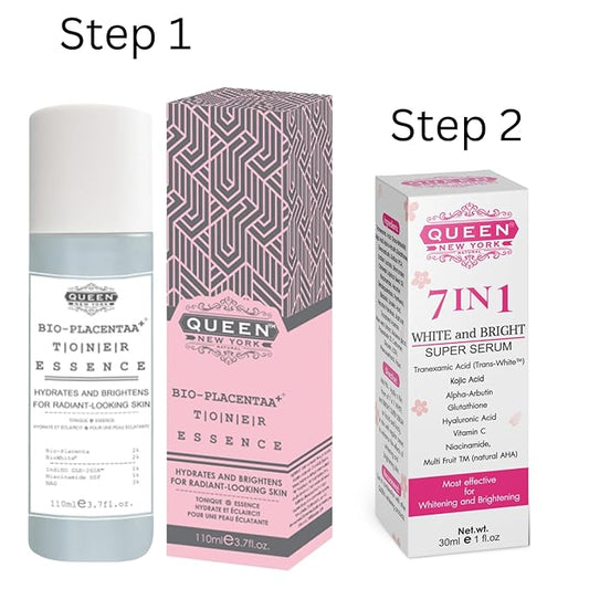 QUEEN SKIN GLOW : Power Glow Bundle with healthy Glow and Radiance.