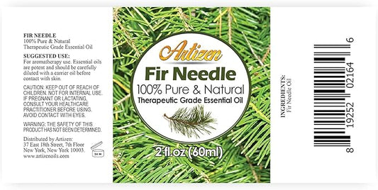 Artizen 2oz Oils - Fir Needle Essential Oil - 2 Fluid Ounces