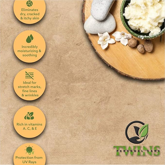 Whipped Mango Butter - 8oz. - All Natural Mango Butter - Great for Dry Skin, Body Butter, Body Cream and Lotions, Smooth for All Skin Types