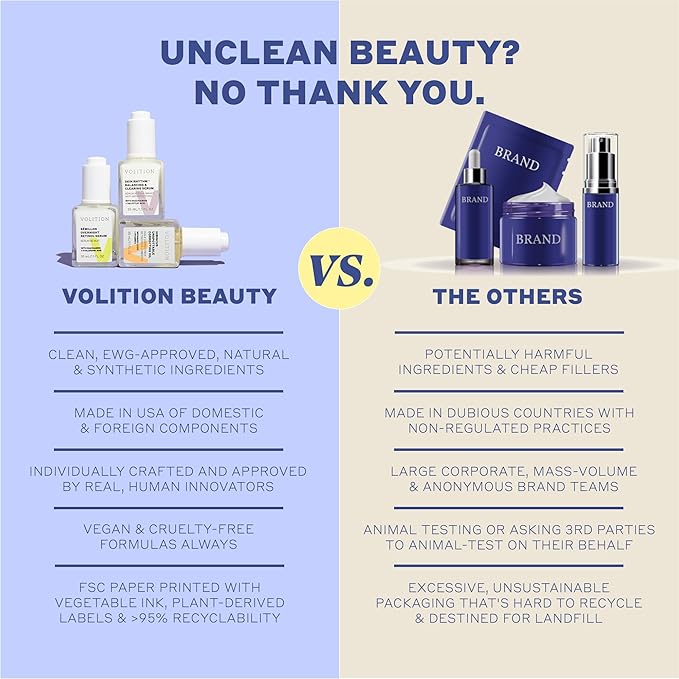 Volition Beauty Golden Eye Brightening Serum - Regenerating Eye Wrinkle Serum with Natural Enzymes to Help Lift & Tighten Undereyes - Peptides for Visibly Plump Skin, Vegan (15ml / 0.5 fl oz)