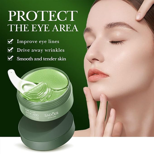 60 Count Under Eye Masks, Hydrating Mask Skincare, Eye Patches for Puffy Eyes, Dark Circles and Puffiness, Gel Pads for Eye Bags and Wrinkles Under Eye Treatment