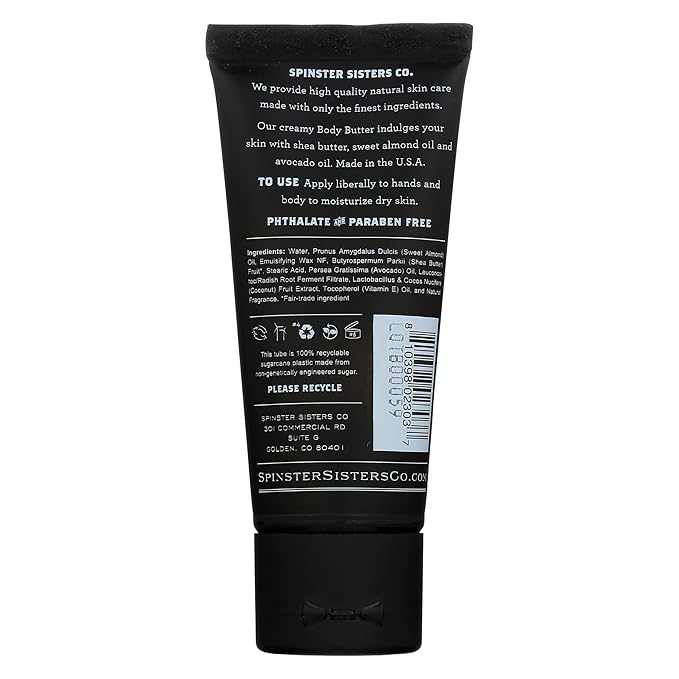 Co. All-Natural Handcrafted Body Butter, Oatmeal Milk & Honey, 2 Ounce (Pack of 6)