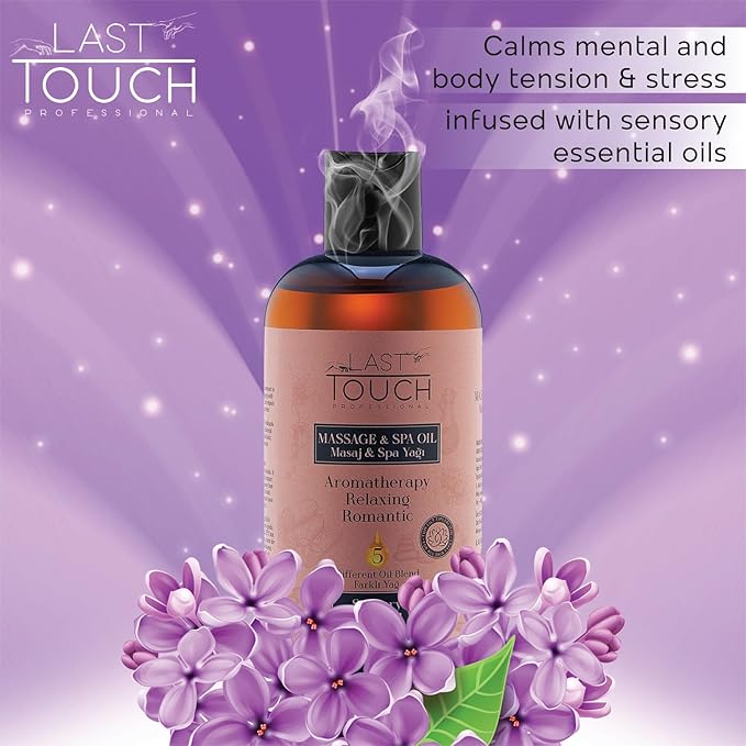 Sensual Massage Oil for Couples Sexual - Massage Oils for Date Night - Massage Oil Massage for Therapy - Aromatherapy Massage Oil Intimate Moments - Aphrodisiac Oil - 8.45 Fl Oz