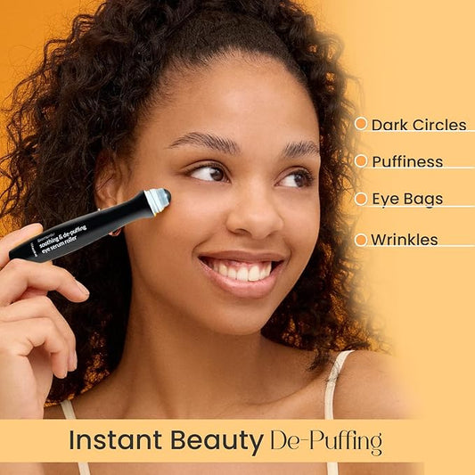 Dermisyou Under Eye Serum Roller Reduce Wrinkle & Fine Lines & Puffiness For Dark Circles Undereye Bags Women & Men