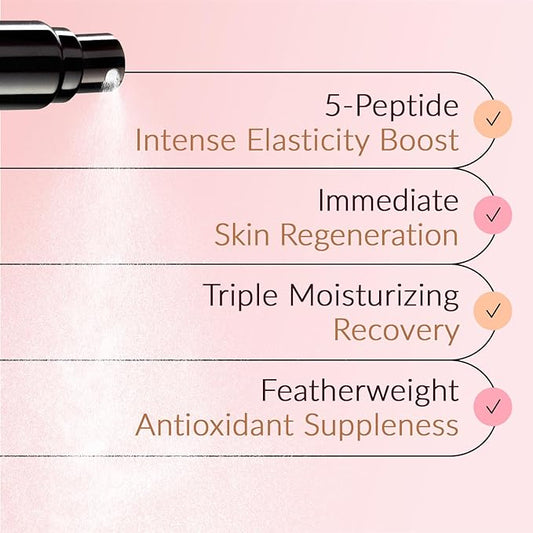 – Peptide Lip & Face Treatment - Recovers and Plumps Skin Complexion - Medical-Grade Instant Lifting Wrinkle & Collagen Repair - Oil-Free –- The Most Powerful ESSENCE Ever - 0.67oz