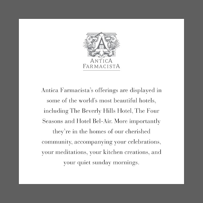 Antica Farmacista Body Moisturizer - Moisturizing Scented Lotion - Premium Body Moisturizer - Luxury Gift for Women & Men - Hand & Skin Hydration - Warm White, 10 Fl Oz