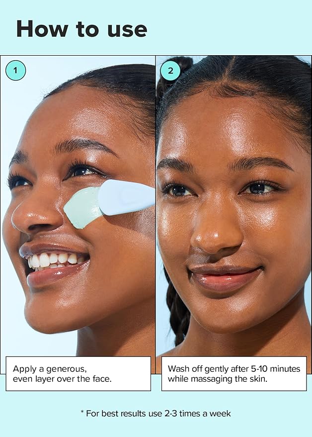 I DEW CARE Wash Off Face Mask - Chill Mo Mint | Soothing Mask with Peppermint Leaf Extract, Korean Face Mask Skin Care for Face, 3.38 Oz