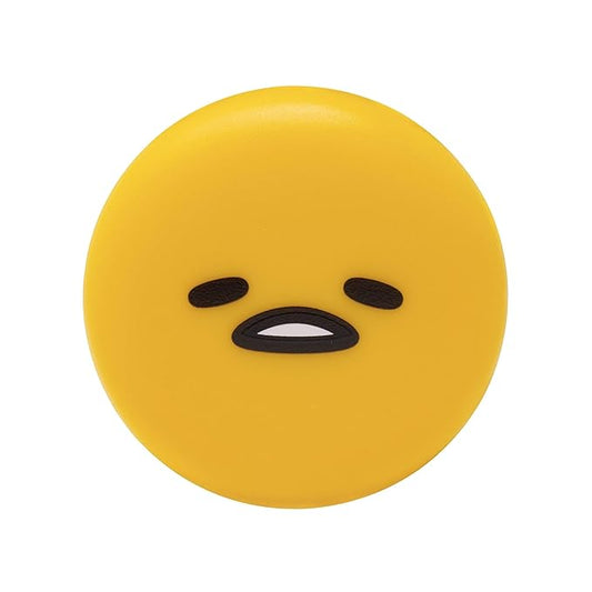 The Crème Shop x Gudetama Macaron Lip Balm, Korean Lip Balm with Shea Butter and Vitamin E - Peach Gummies