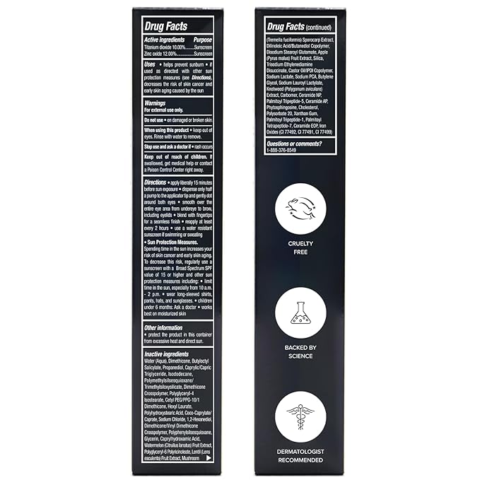 DRMTLGY Dark Circles Bundle - Medium: Luminous Eye Corrector SPF 41 & HPR Eye Cream