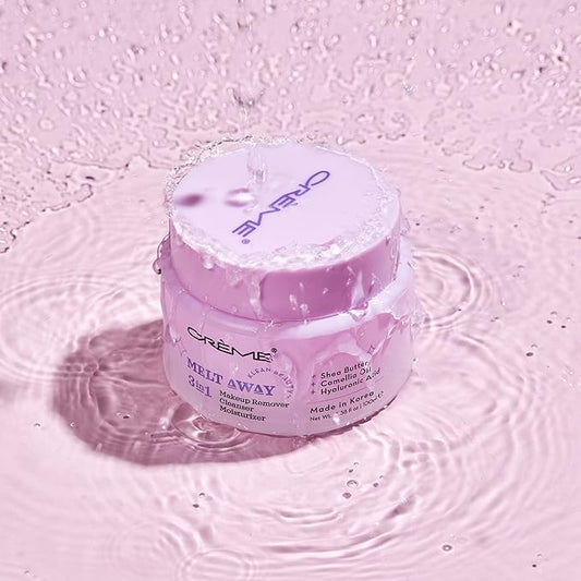 The Crème Shop Melt Away 3-In-1 Cleansing Balm - Klean Beauty Korean Skincare Cleanser