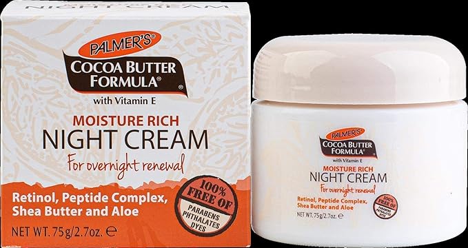 Palmer's Cocoa Butter Formula Moisture Rich Night Cream, 2.70 oz (Pack of 2)