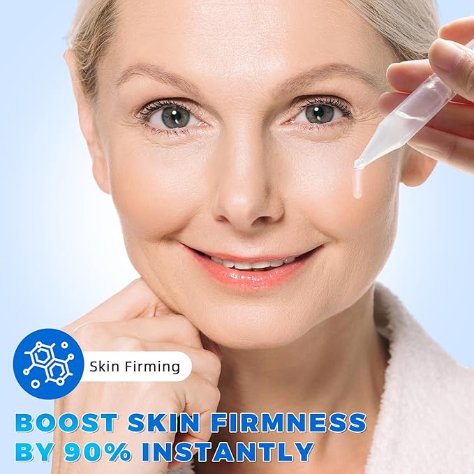 Wake Nature Perfection Hyaluronic Acid – Ultra Hydrating Serum for Smooth– Hyaluronic Acid Tubes for Deep Moisture– Pre-Makeup Hydration for All Skin Types