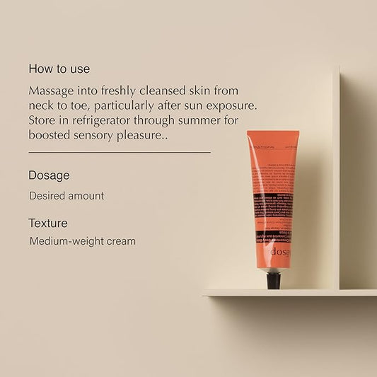 Aesop Rind Concentrate Travel Body Balm | Nourish and Smooth Skin with Shea and Cocoa Butter | Aloe Vera Juice to Soothe and Hydrate | 3.4oz / 100mL