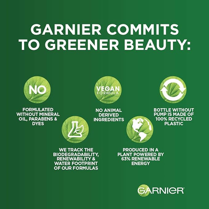 Garnier SkinActive Green Labs Canna-B Pore Perfecting 3-in-1 Face Wash unscented 2 Count