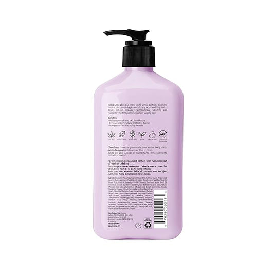 Hempz Limited Edition Vanilla Plum Hydrating Body & Hand Lotion 17 oz