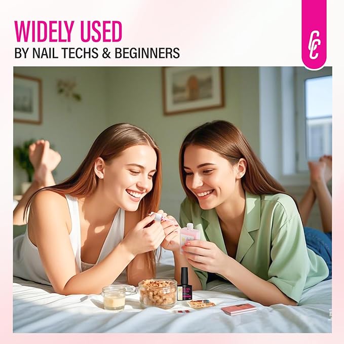 Nail Strengthener for Women: 8 in 1 Soft Pink Natural Nail Hardener Extra Strong and Growth - Nail Polish Hardener Ridge Filler Concealer for Weak and Damaged Nails 15ml