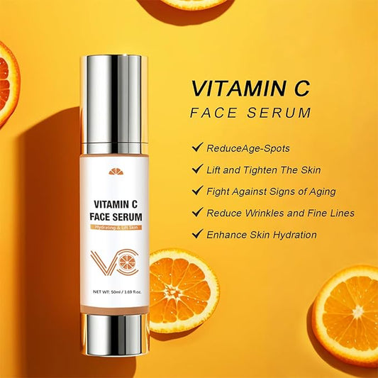 Vitamin C Serum for Women Over 70, Vitamin C Serum for Mature Skin Care Hydrate & Plump Skin Care Anti Aging Wrinkle