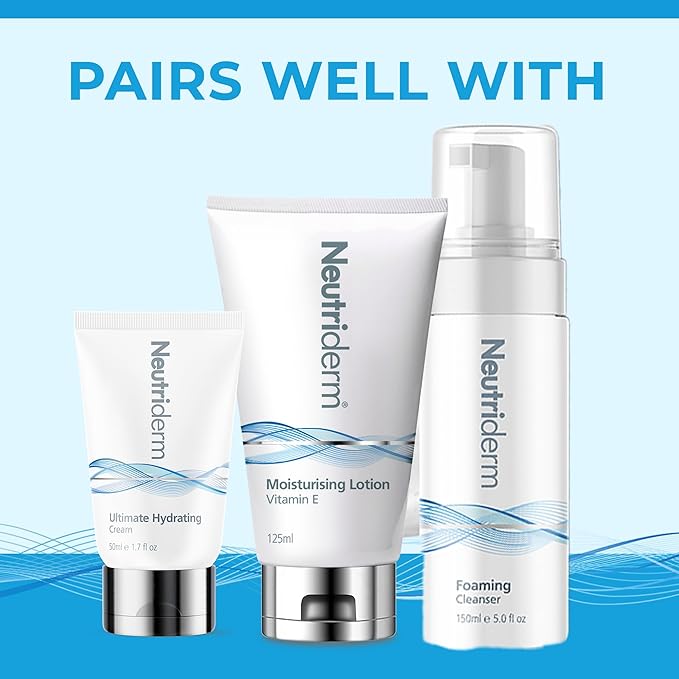 NEUTRIDERM Cleansing Balm – Hydrating Makeup Remover Balm & Oil Based Cleanser with Vitamin E & Ceramides for Soft, Radiant Skin | All Skin Types (80g/2.8oz)