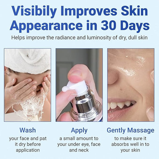 Ongaro Beauty - All-In-One Complete, Anti Aging Face Serum for all 7 Signs of Aging, Anti Wrinkle Serum and Hyaluronic Acid Face Serum with Vitamin C, Skin Moisturizer for Dark Spots - 1.7 Fl oz