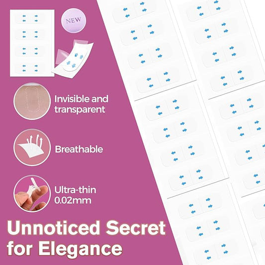 Face Tape Lifting Invisible, Face Lift Tape 140Pcs, Neck Tape Facelift Tape for Face Invisible Use Before Makeup, Facial Tape Face Lift for Lifting Sagging Skin Wrinkle Neck Double Chin Jowls Eyes