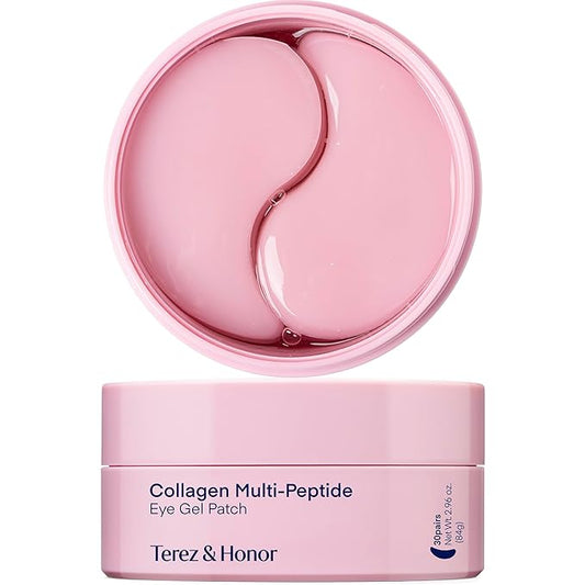 TEREZ & HONOR Peptide Collagen Under Eye Patches & Collagen Night Wrapping Peel-Off Mask