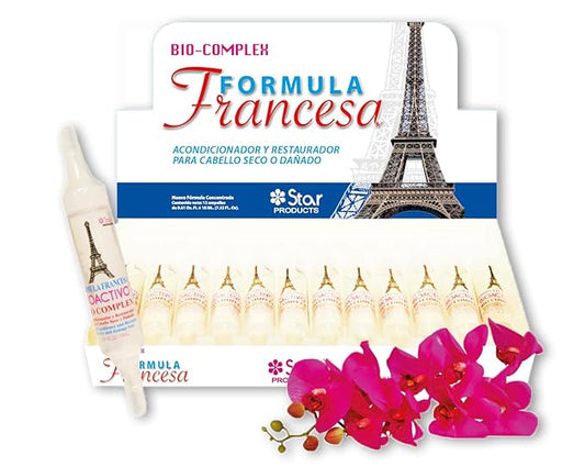 French 1 Pack – 0.61 oz Each, Intensive Hair Repair Treatment for Nourishing, Strengthening & Revitalizing Damaged Hair