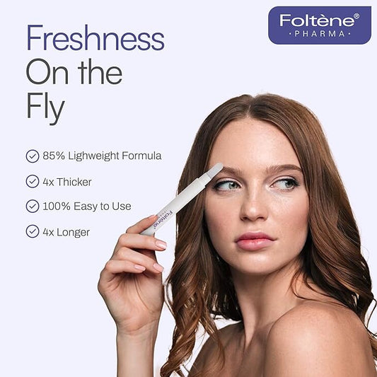 Foltene PHARMA Eyebrow Serum - Clinically Proven Brow Growth Serum for Fuller, Thicker Brows - Advanced Formula with Peptides & Panthenol - Best Eyebrow Hair Growth Serum for Nourishment & Strength