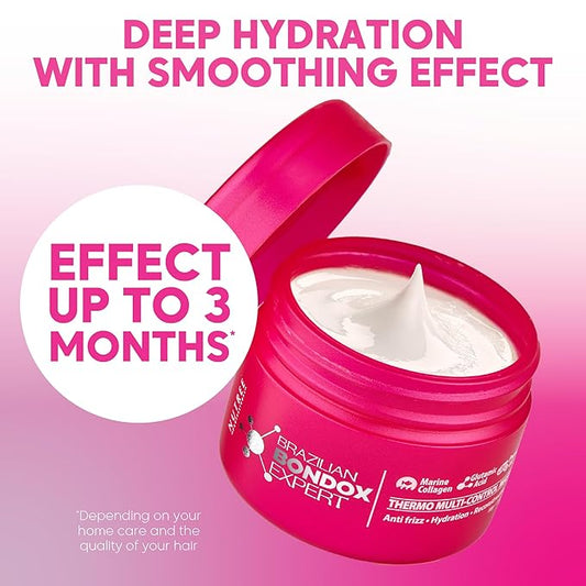 Amazonliss HAIR TREATMENT MASK FOR DAMAGED BRAZILIAN BONDOX & BLONDE & AFRO Thermal Activated Mask