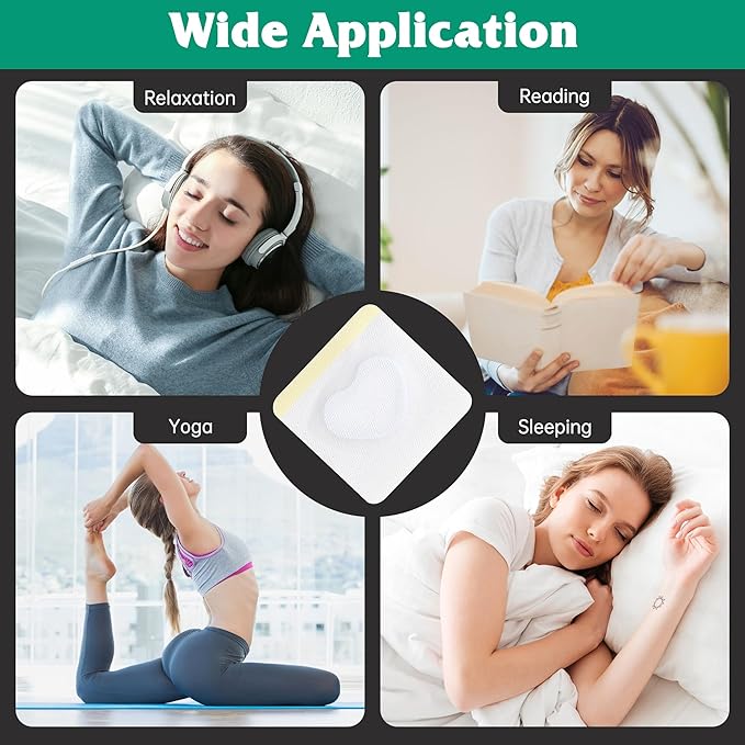 20Pcs Castor Oil Pack Wrap in Belly Button for Liver Detox, Highly Absorbent Self-Adhesive Castor Oil Wrap Organic Cotton, Anti-Seepage(Oil Not Included)