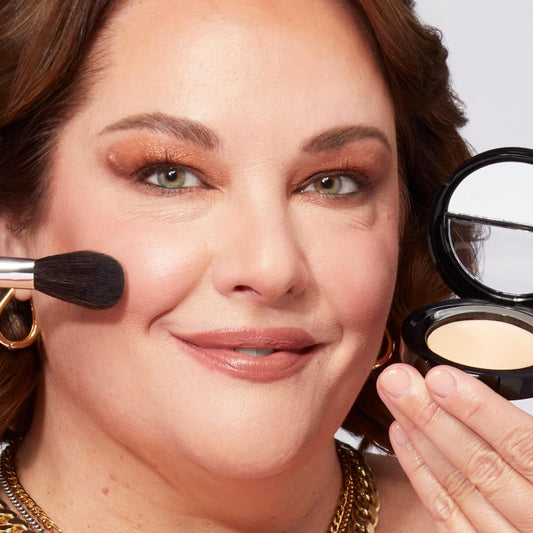 LAURA GELLER NEW YORK Baked Natural Glow Highlighter Radiance Enhancing Makeup, French Vanilla