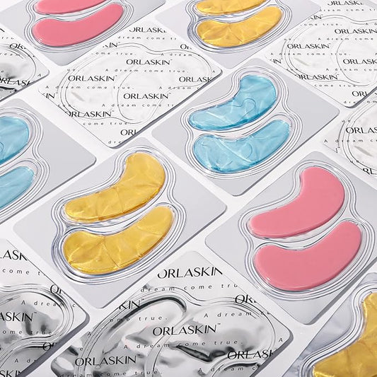 30pcs Under Eye Patches for Puffy Eyes and Dark Circles+6PCS Collagen Face Mask Overnight Bio-Collagen Real Deep Mask+Lip Mask & Lip Scrubber Exfoliator Lip Sleeping Mask Overnight