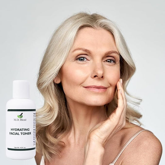 Hydrating Facial Toner | Deep Rejuvenation | Rid Skin of Impurities, Dirt, Dead Cells | Revitalizes & Soothes for Silky Smooth, Fresh Feel | Convenient Spray Mist - 4oz