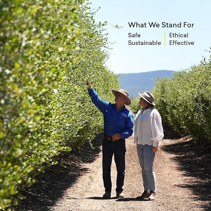 Jojoba 100% Pure Australian Oil 250ml – Cold-Pressed Natural Oil for Face, Hair & Body – Lightweight, Non-Greasy, Hypoallergenic Moisturizer – Sustainably Grown & Bottled in Australia