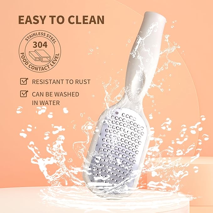 Yaya Callus Remover for Feet - Extra Strength - Vitamin E + Moisturizing Effect - Foot Scrubber File and 5 Pink Latex Gloves - Callus Remover Gel 8OZ - Foot Spa Kit