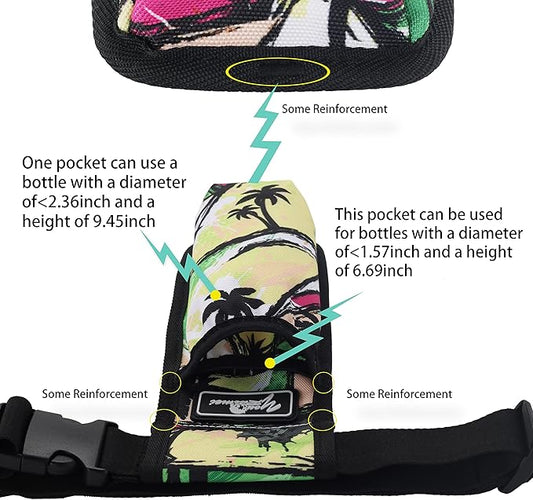 Massage Bottle Bag assage Oil Bag Massage Therapist Holster Massage Lotion Holster Massage Oil Holster (YR-1KD-YeShu