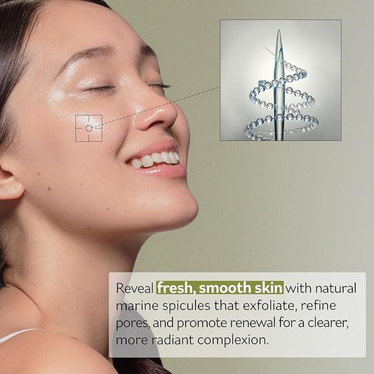 PESTLO Spicule Re-Born Exfoliating Peeling Mask 4.23 oz./120ml - Gentle Exfoliation, Nourishing, Hydrating, Sebum Control, Soothing, Radiant Skin, Pore Tightening, All Skin Types